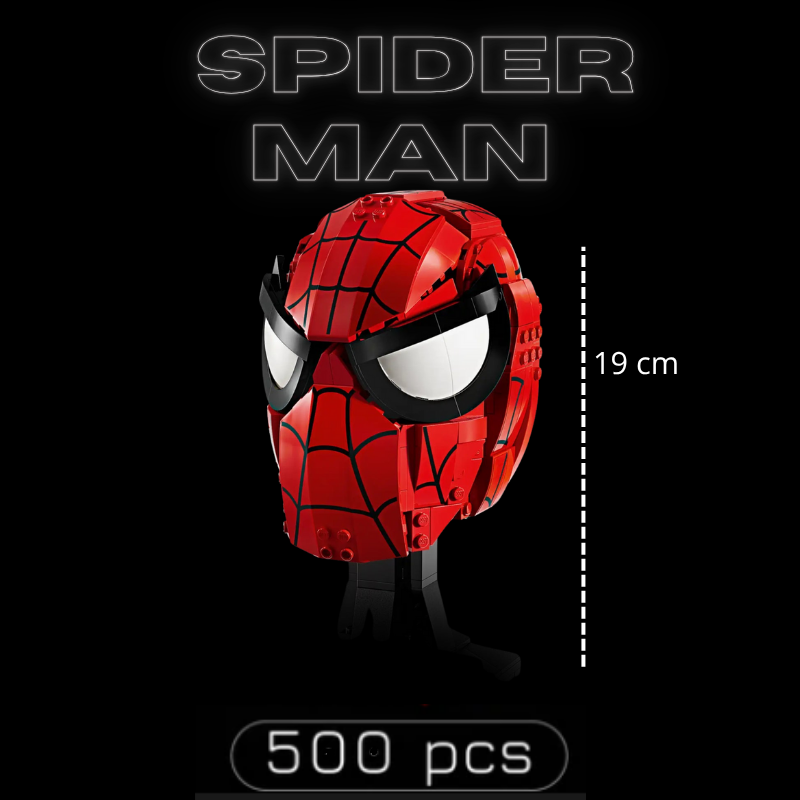 Masque Spider-Man (500 pièces)