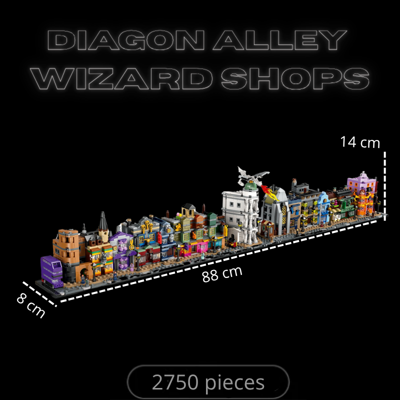 Boutiques de sorciers du Chemin de Traverse (2750 pièces)