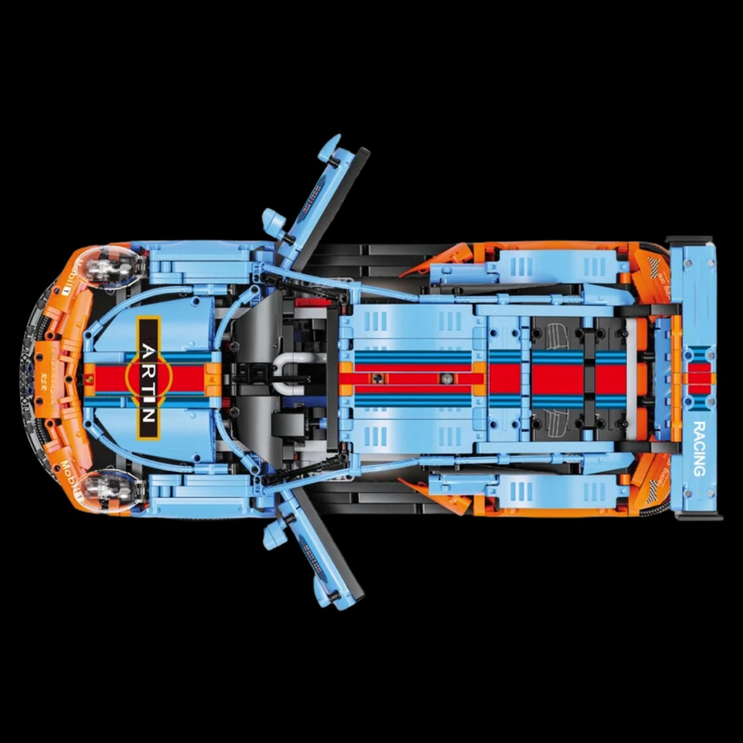 Porsche 911 RSR Bleu (1580 pièces)