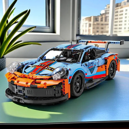 Porsche 911 RSR Bleu (1580 pièces)