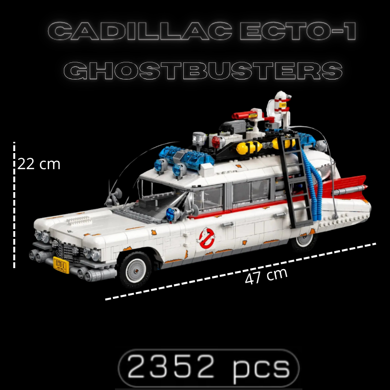 Cadillac ECTO-1 Ghostbusters (2352 pièces)