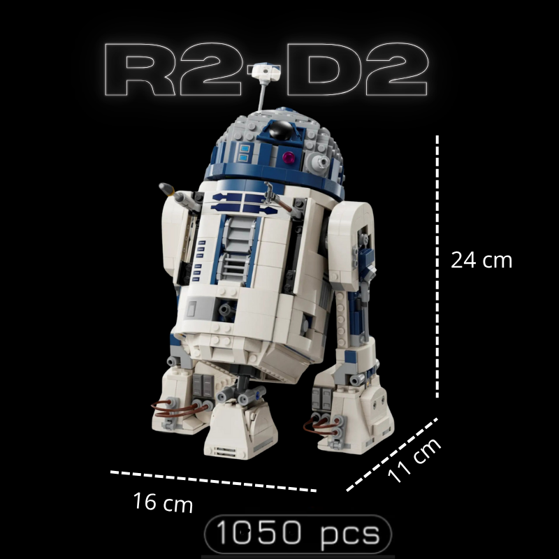 R2-D2 (1050 pièces)